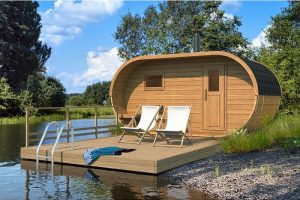 Външна сглобяема сауна oval 400 x 240 см | eu