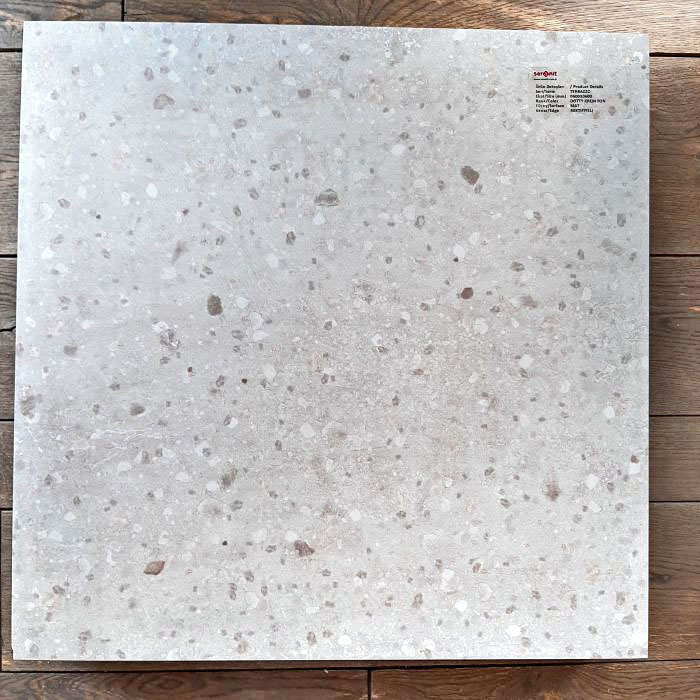 Гранитогрес 600x600 terrazzo dotty antrasit fon mat (Копие)