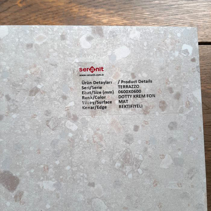 Гранитогрес 600x600 terrazzo dotty antrasit fon mat (Копие)